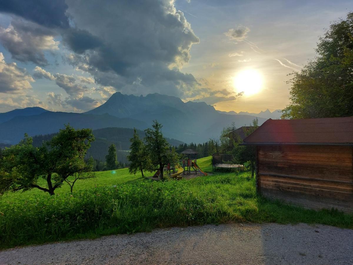 Appartement Steinerhof Werfenweng Exteriör bild